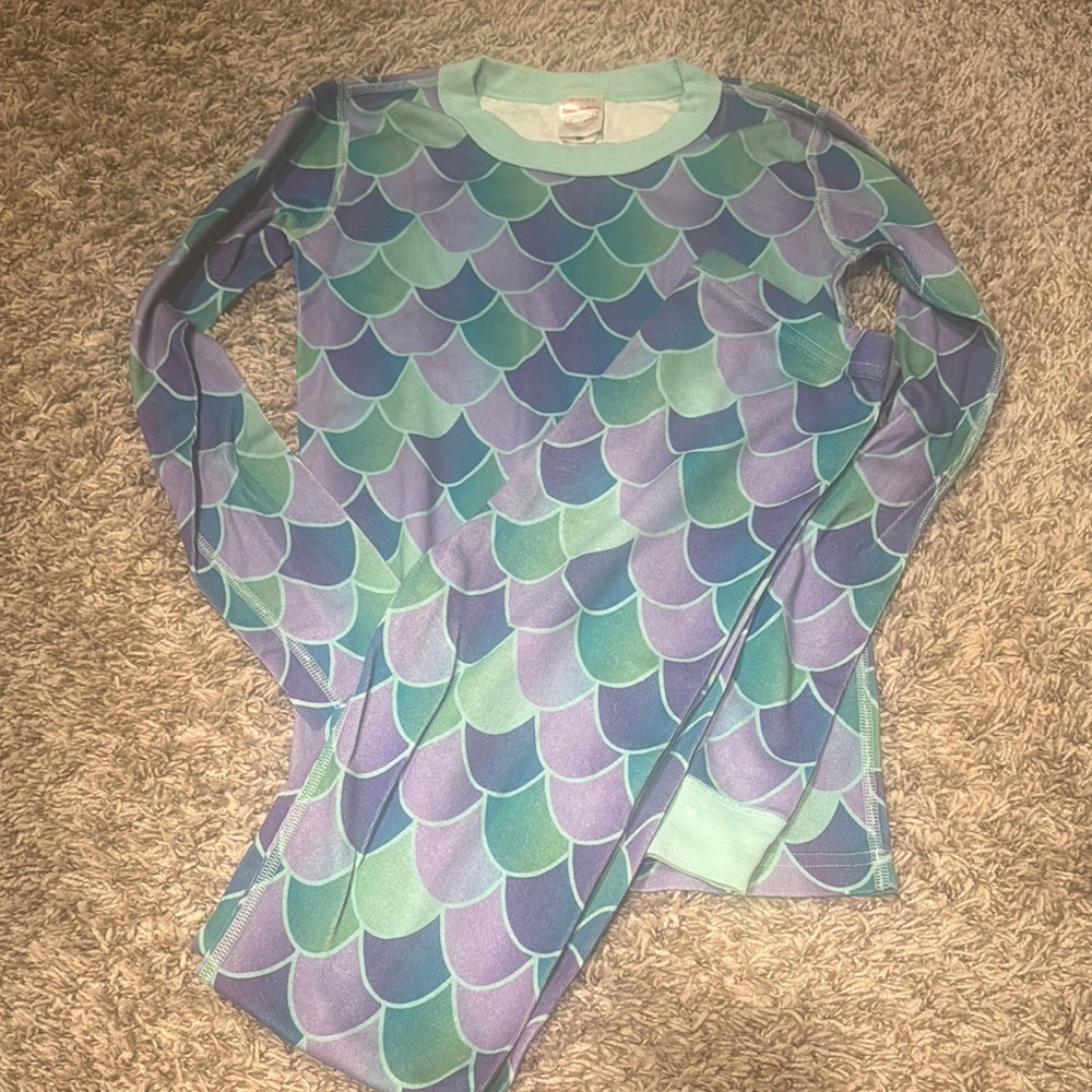 Mermaid Scale Long Sleeve Hanna PJ set
